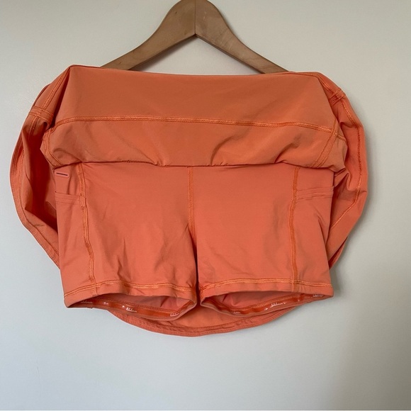 Lululemon Pace Rival Mid Rise Skirt Golden Apricot Size 6 - Picture 11 of 11